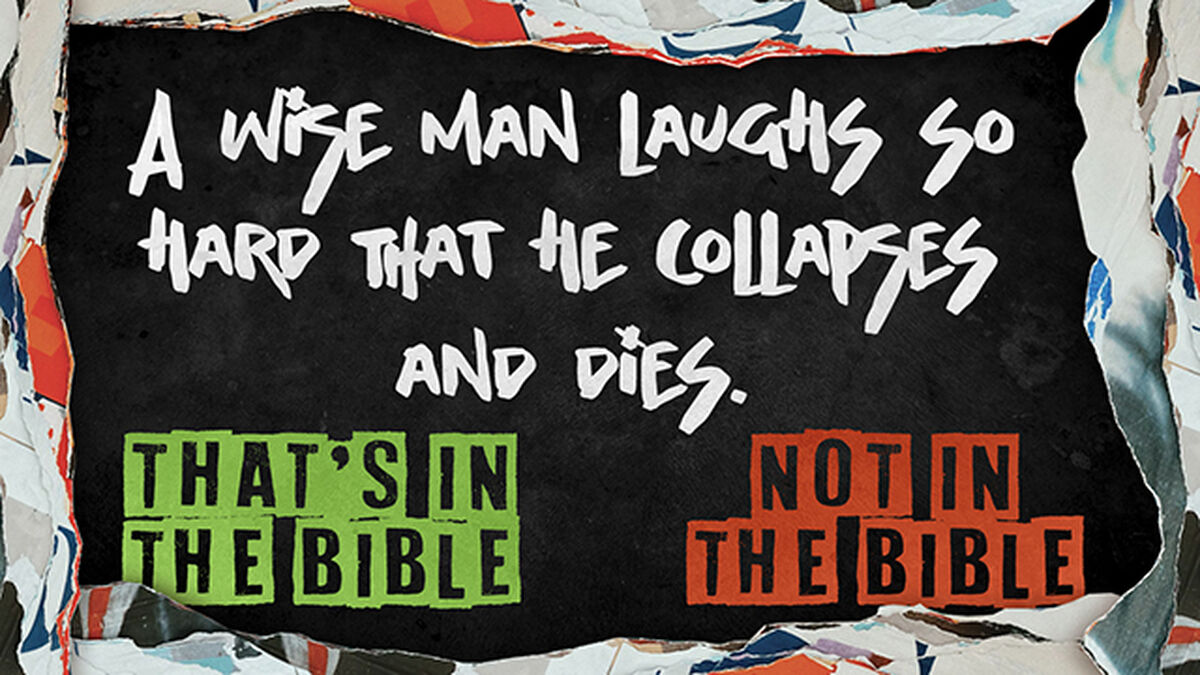 That's in the Bible!? Life & Death Edition image number null